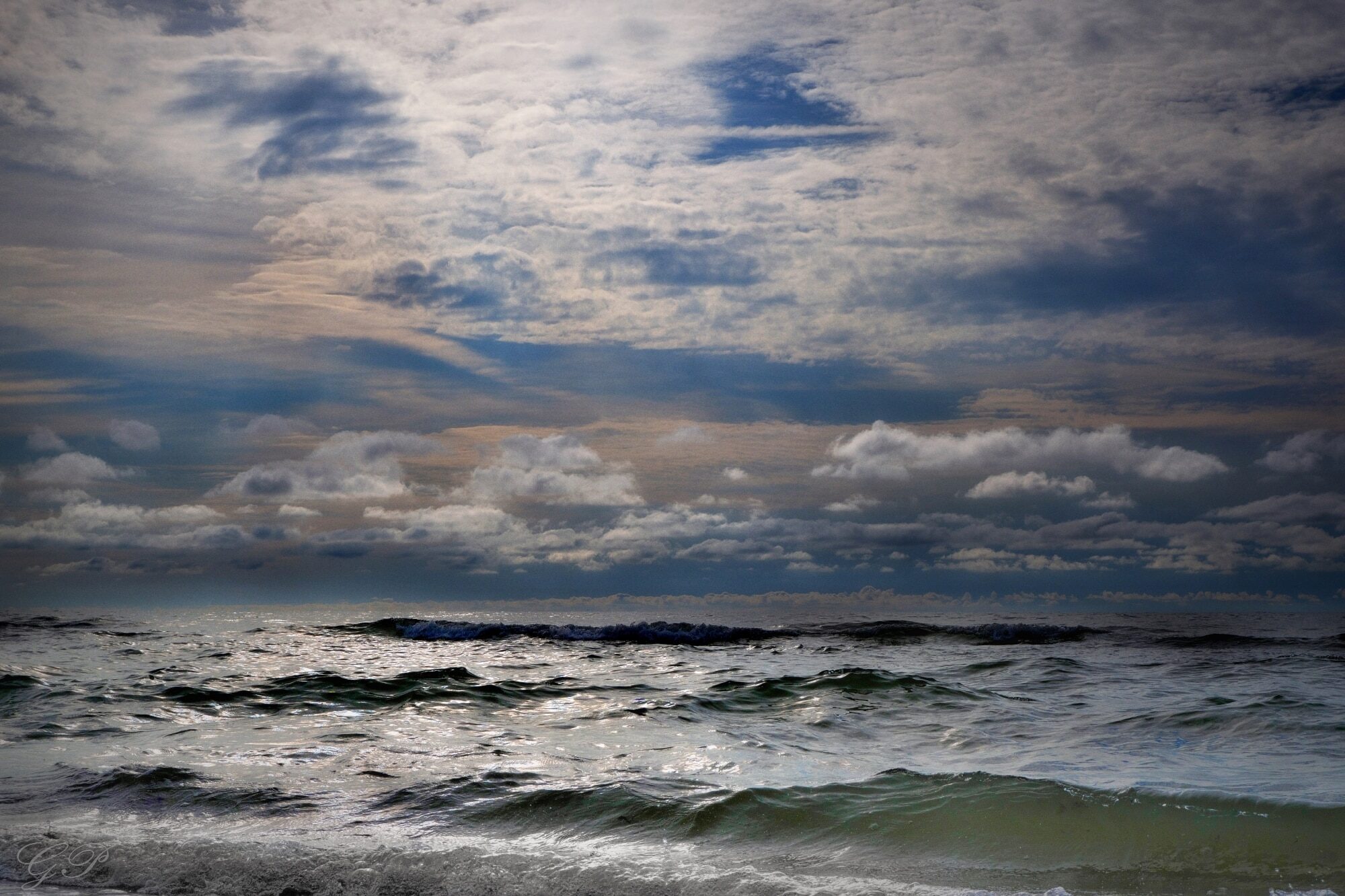 The Sea Painted the Clouds